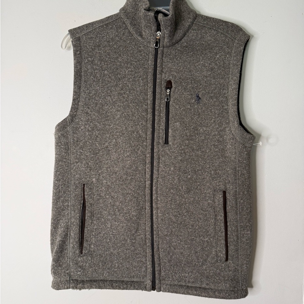 Polo by Ralph Lauren Performance V est Gray Size Small